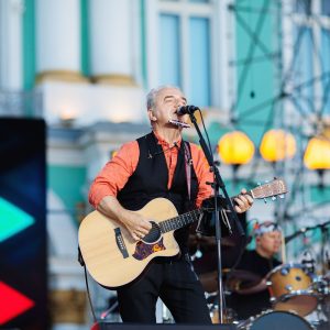 Владимир Шахрин и группа «Чайф». День ВМФ 2019. Дворцовая площадь. 28.07.2019г.