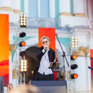 «Сурганова и Оркестр». День ВМФ 2019. Дворцовая площадь. 28.07.2019г.