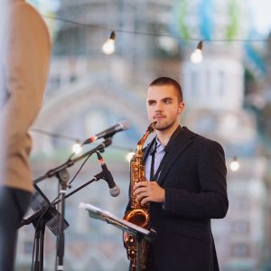 ВИА «Пролетарское танго». Фестиваль «Ленинградские мосты». Мало-Конюшенный мост. 22.08.2018г.
