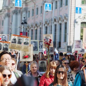 9 мая 2019г. Бессмертный полк. Санкт-Петербург.