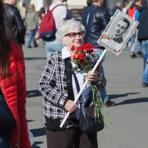 9 мая 2019г. Бессмертный полк. Санкт-Петербург.