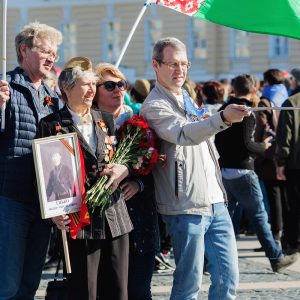 9 мая 2019г. Бессмертный полк. Санкт-Петербург.